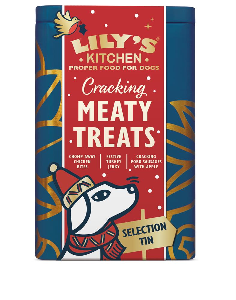 Christmas Meaty Treats Tin for