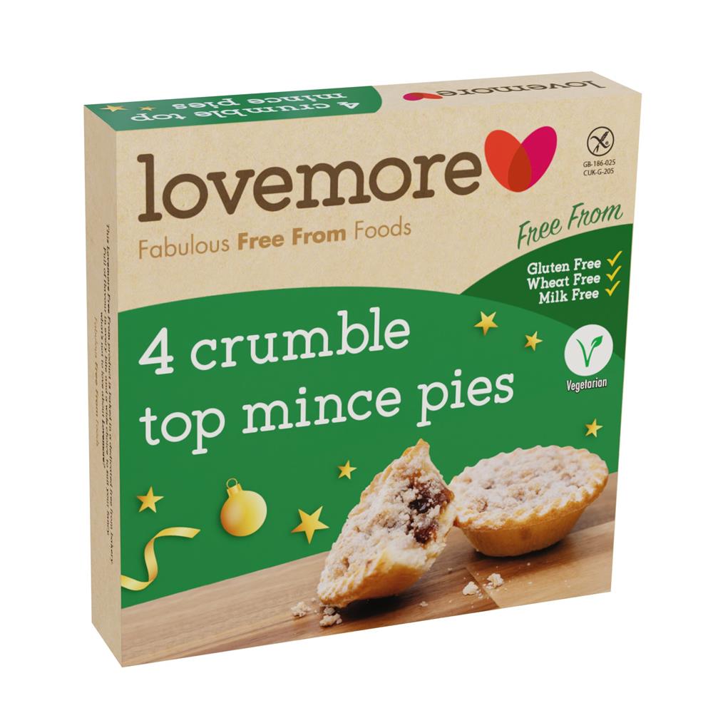 4 Crumble Mince Pies