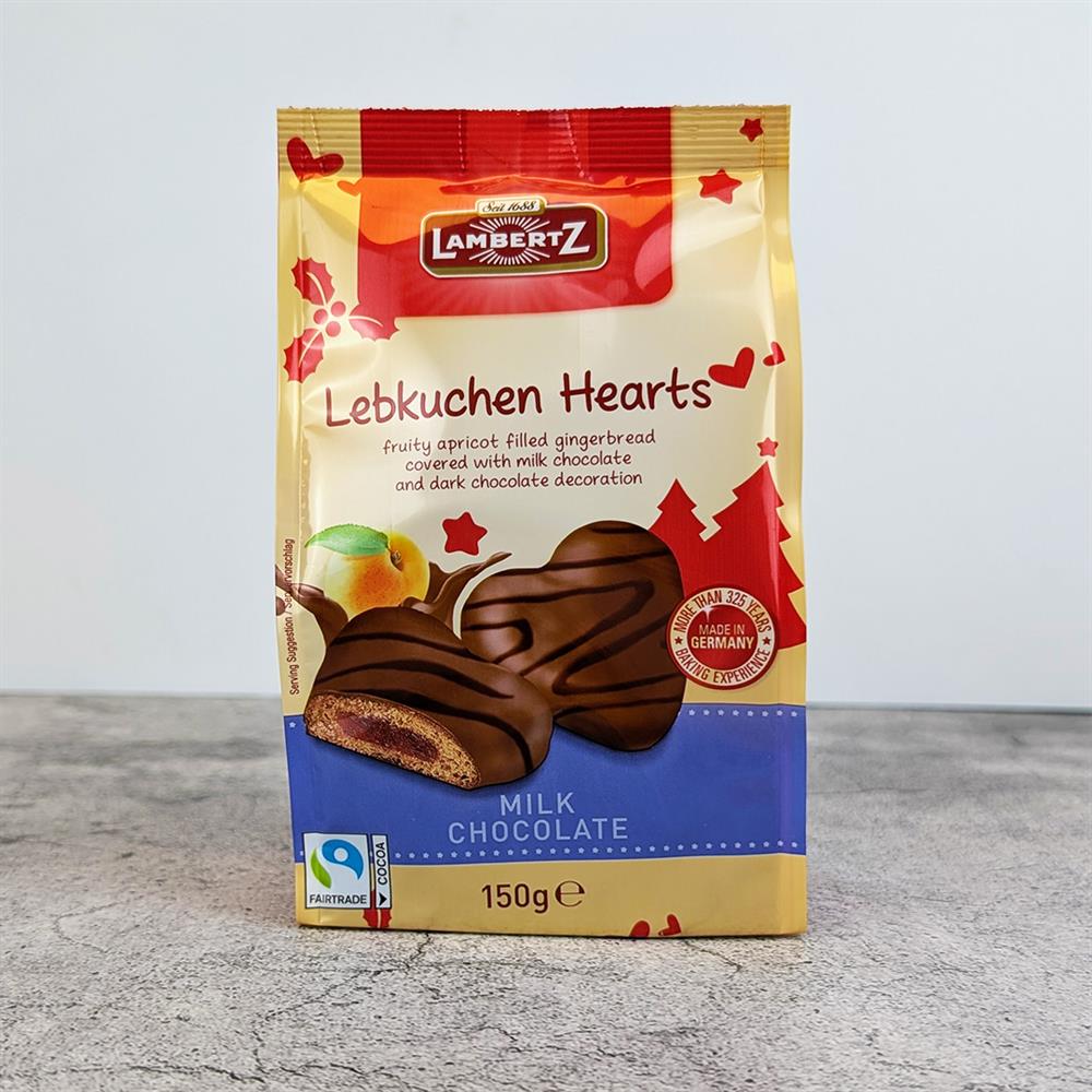 Lambertz UK Milk Choc Hearts