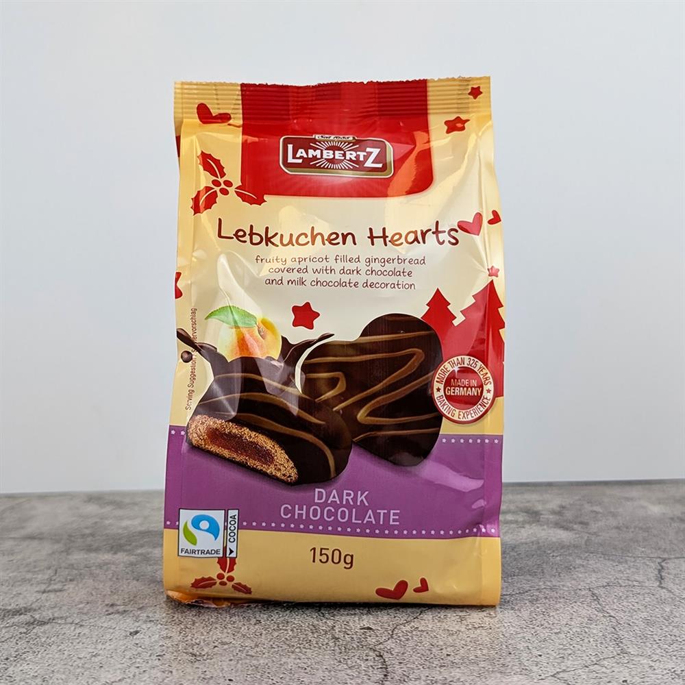 Lambertz UK Dark Choc Hearts