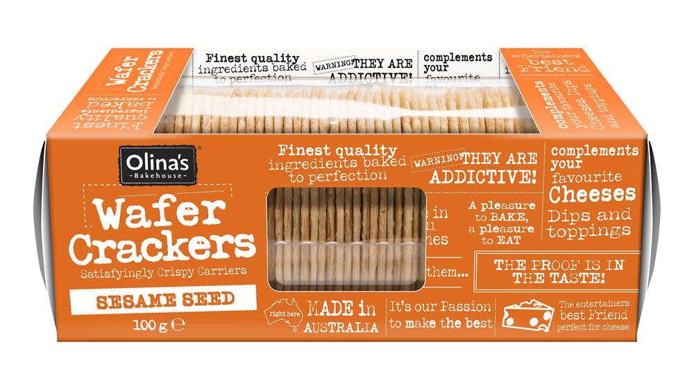 Wafer Crackers Sesame (Pack of 3)