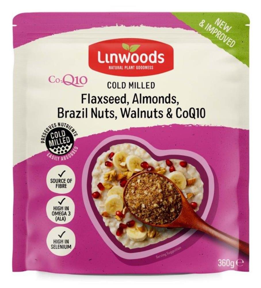 Milled Flaxseed Nuts & Q10 Mix