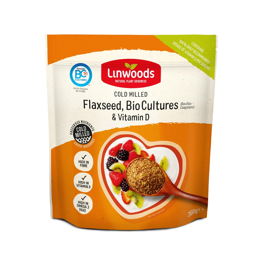 Flaxseed, Probiotic & Vit D