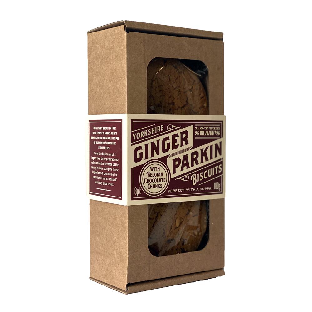 Ginger Parkin & Chocolate Biscuits 180g