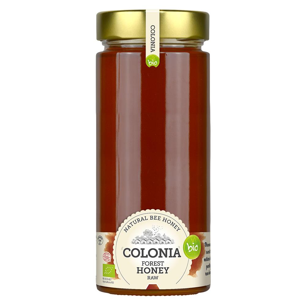 Organic Polifloral Raw Honey 800g