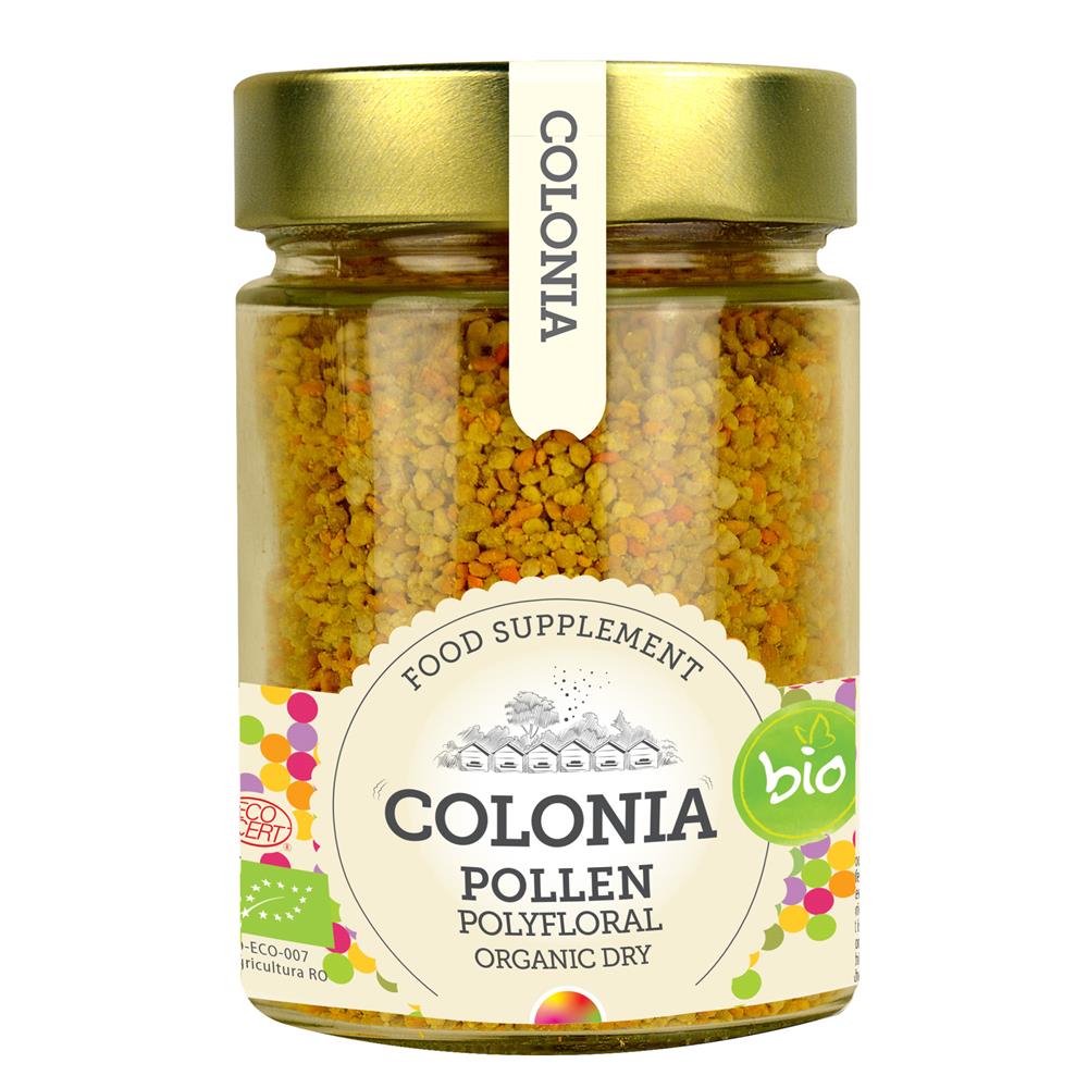 Organic Polifloral Dry Pollen 200g