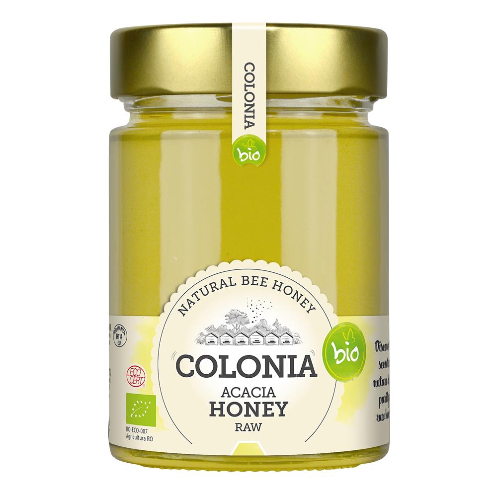Organic Acacia Raw Honey 420g