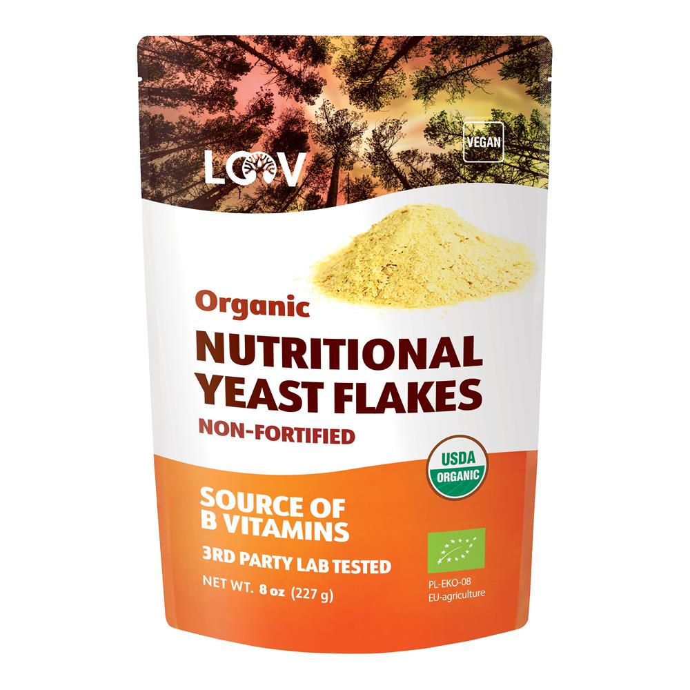 Organic Non-Fortified Nutritional Yeast Flakes 227g
