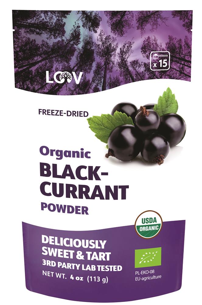 Org Blackcurrant Powder