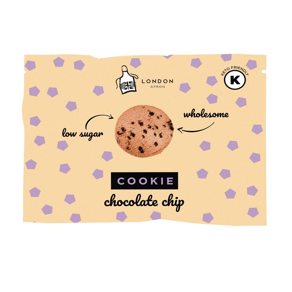 Low Sugar Choc Chip Cookie