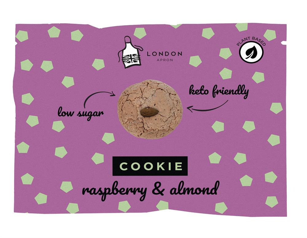 Low Sugar Raspberry Cookie (Pack of 2)
