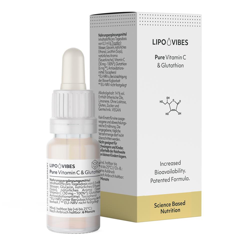 LipoVibes Pure Vitamin C+Gluta