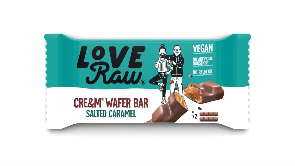 Salted Caramel Cream Wafer (Pack of 12)
