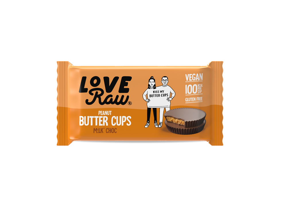 M:lk Choc Peanut Butter Cups (Pack of 18)