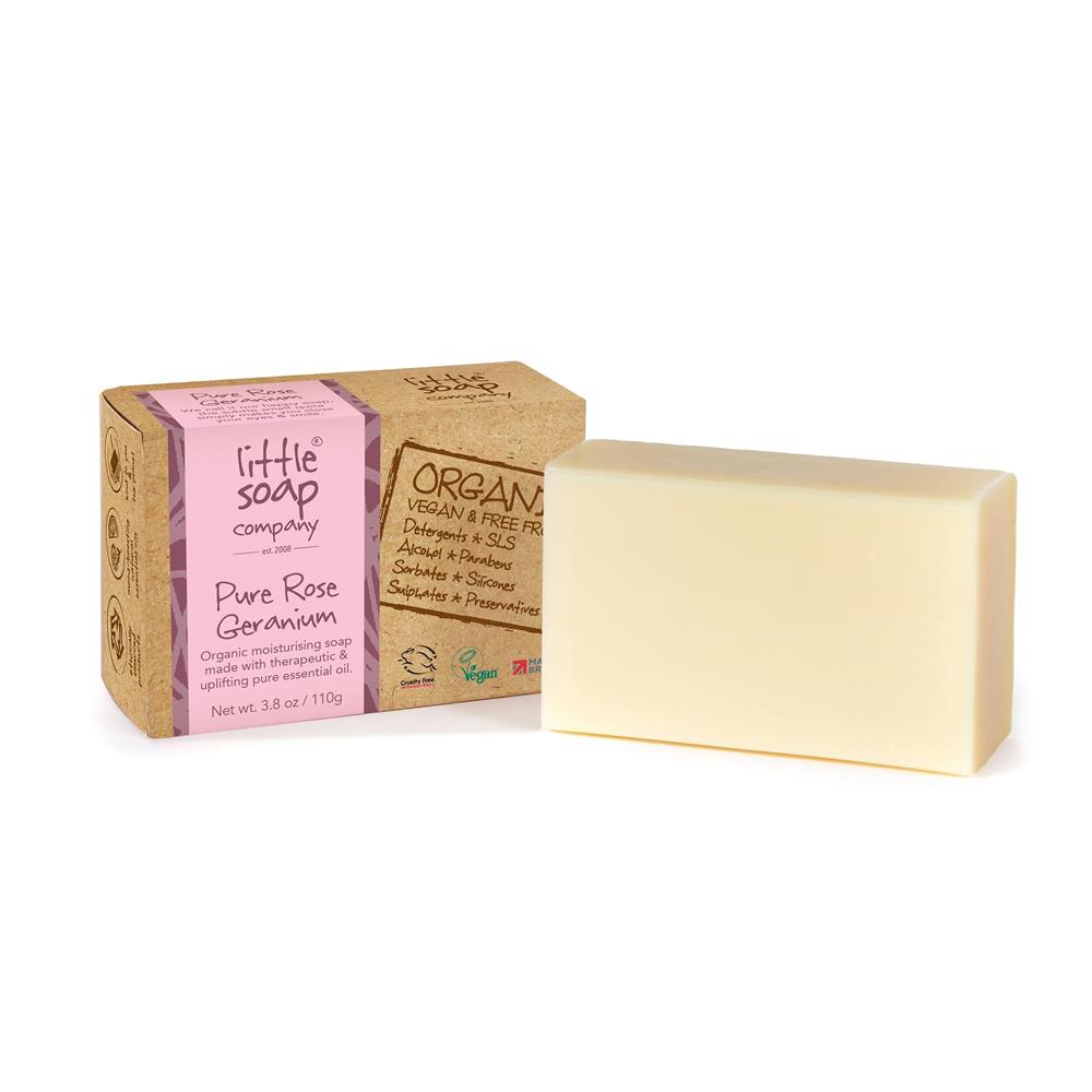 Soap Bar Rose Geranium (Pack of 2)