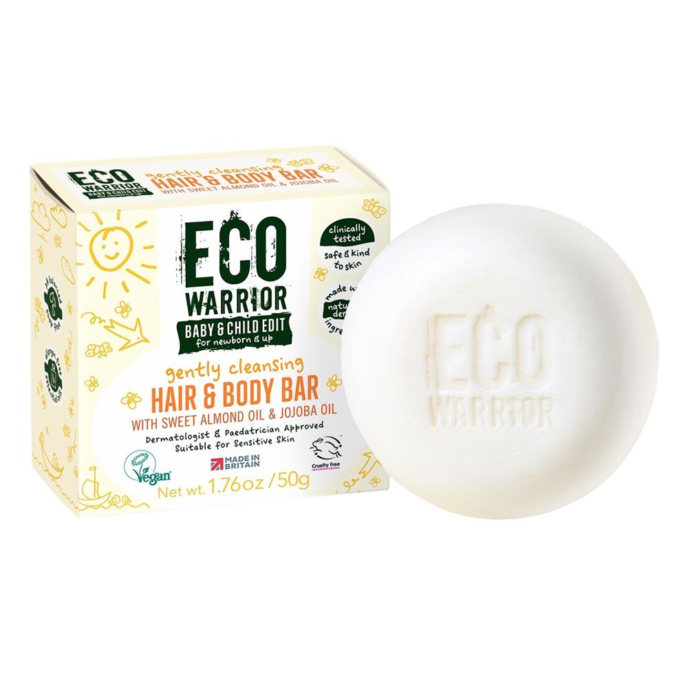 Gently Cleansing Hair Body Bar (Pack of 2)