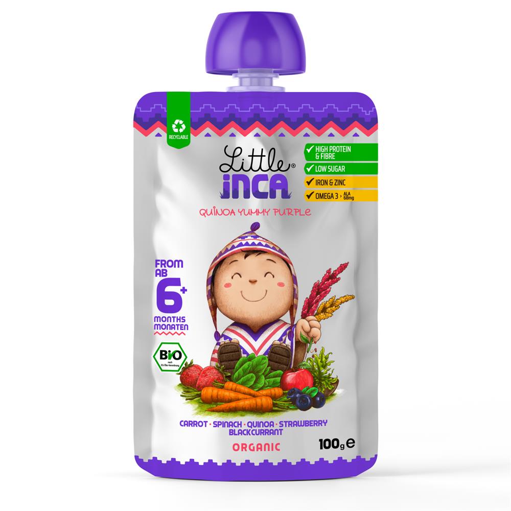 6m+ Quinoa Yummy Purple (Pack of 6)