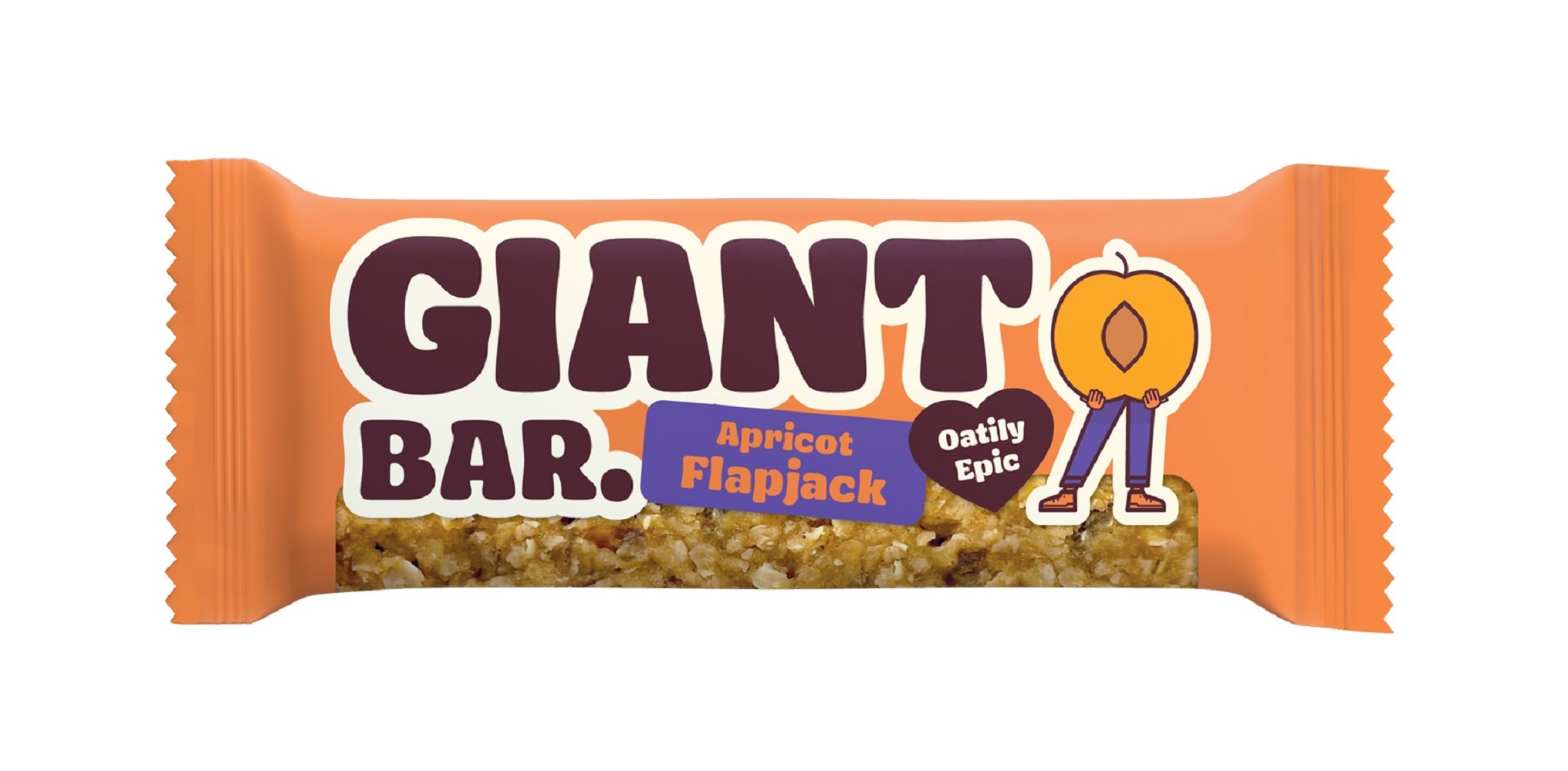 Giant Bar Apricot (Pack of 20)