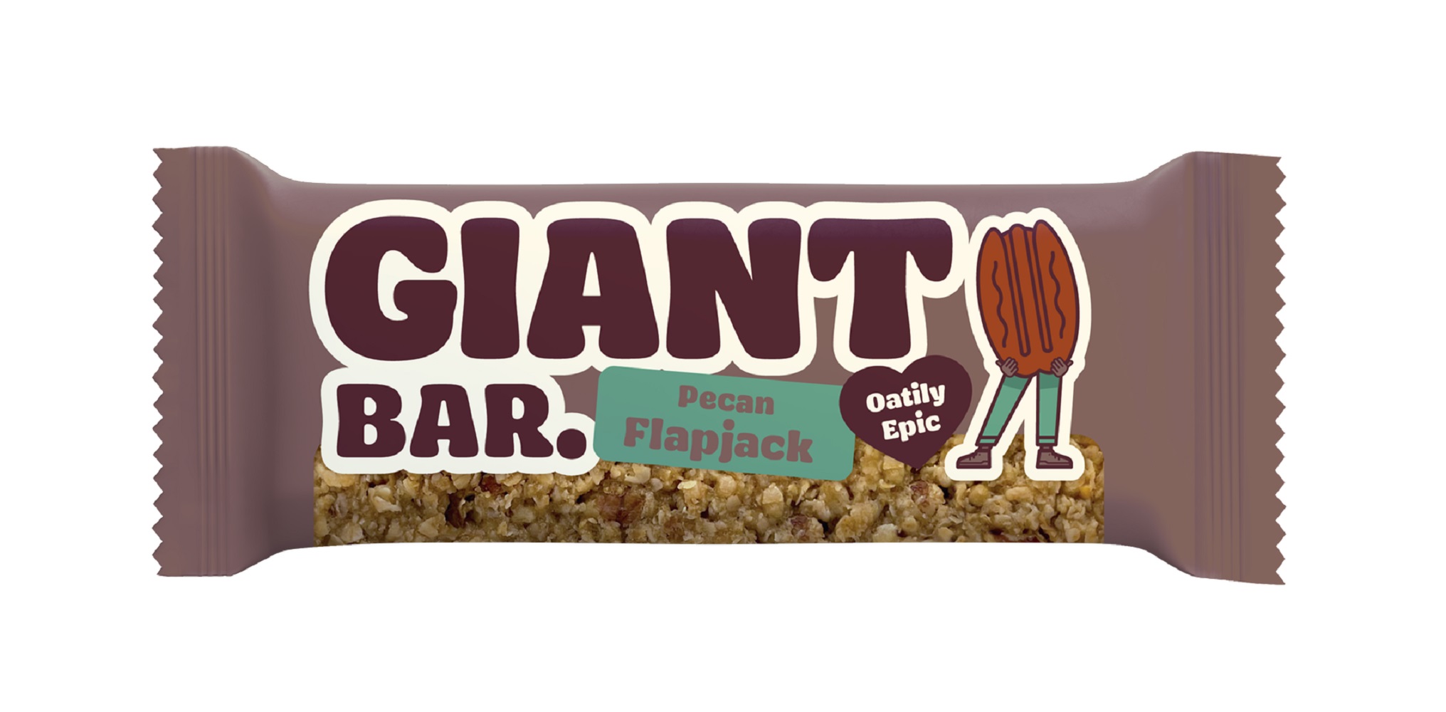 Giant Bar Pecan (Pack of 20)