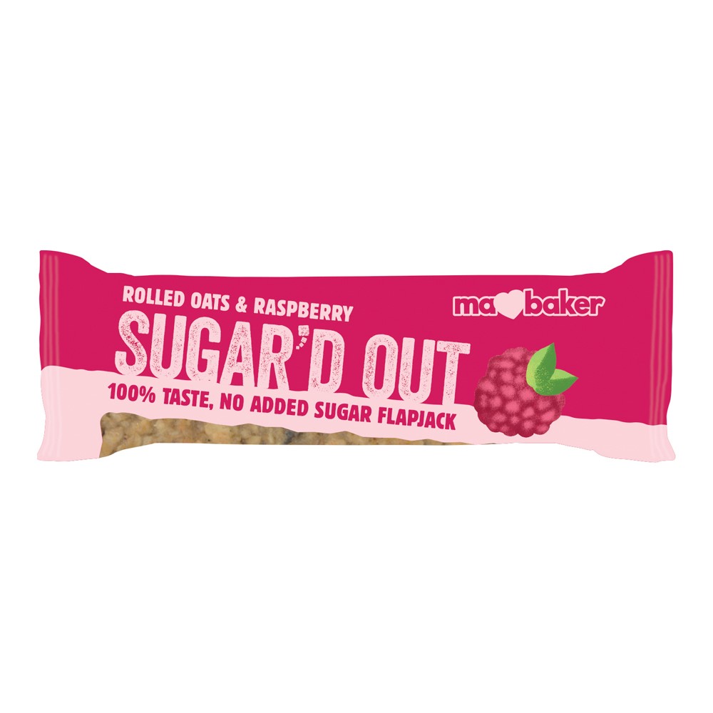 Sugar'd Out Flapjack Raspberry (Pack of 16)
