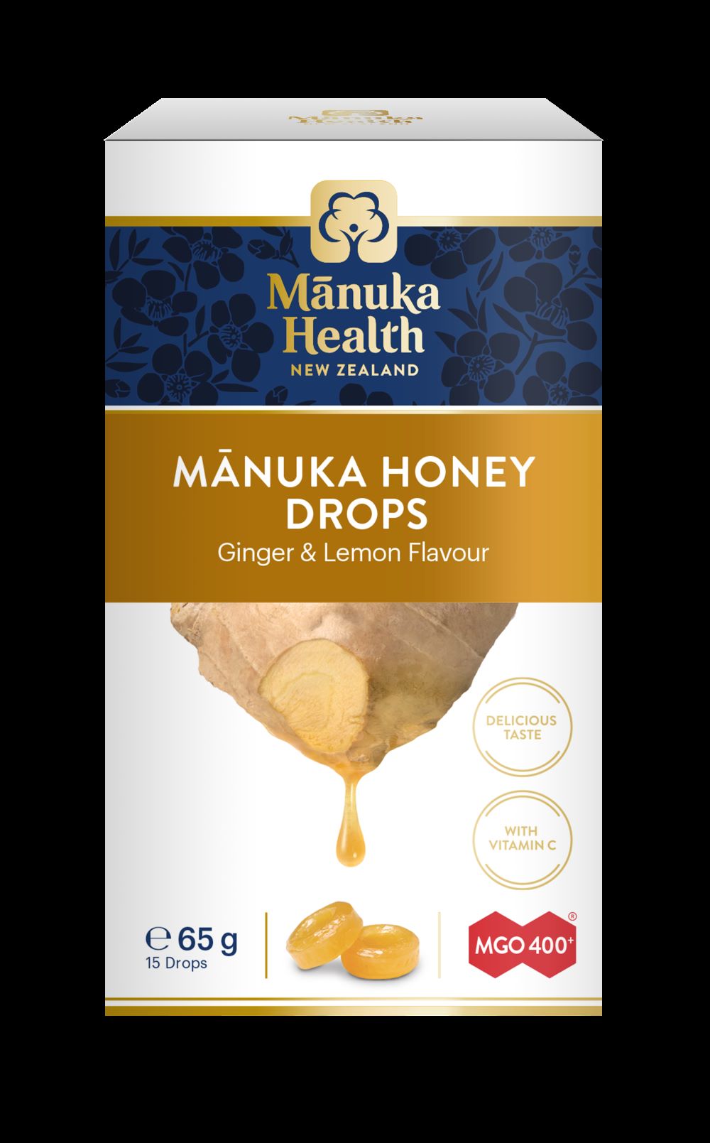 Manuka Ginger & Lemon Drops