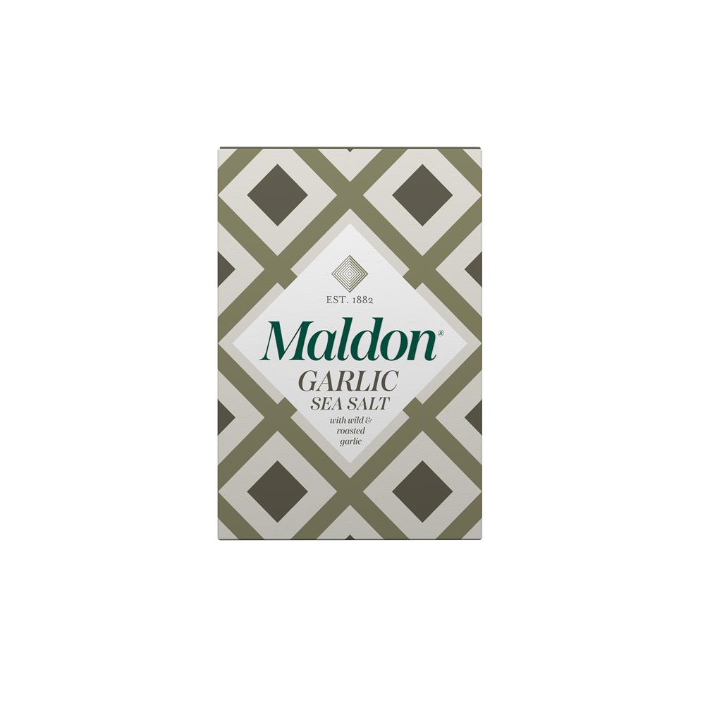 Maldon Garlic Sea Salt (Pack of 12)