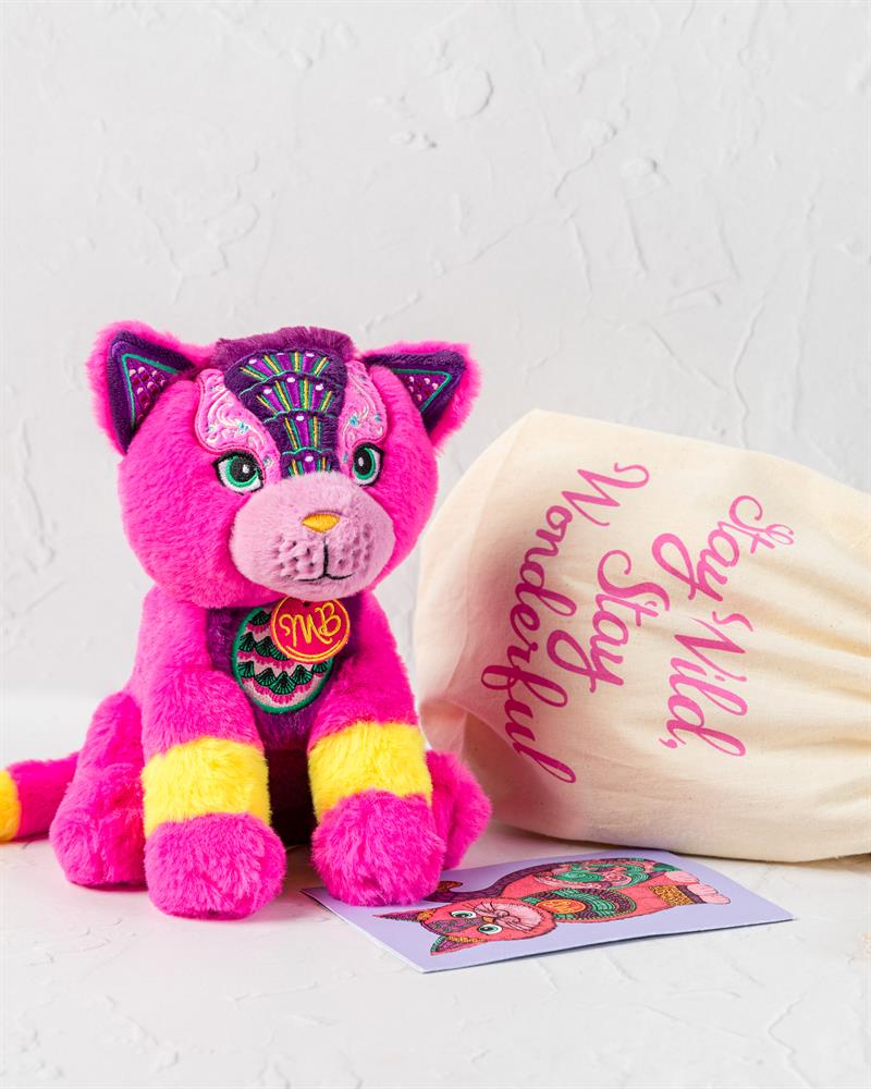 Persian Pink Plush Soft Toy