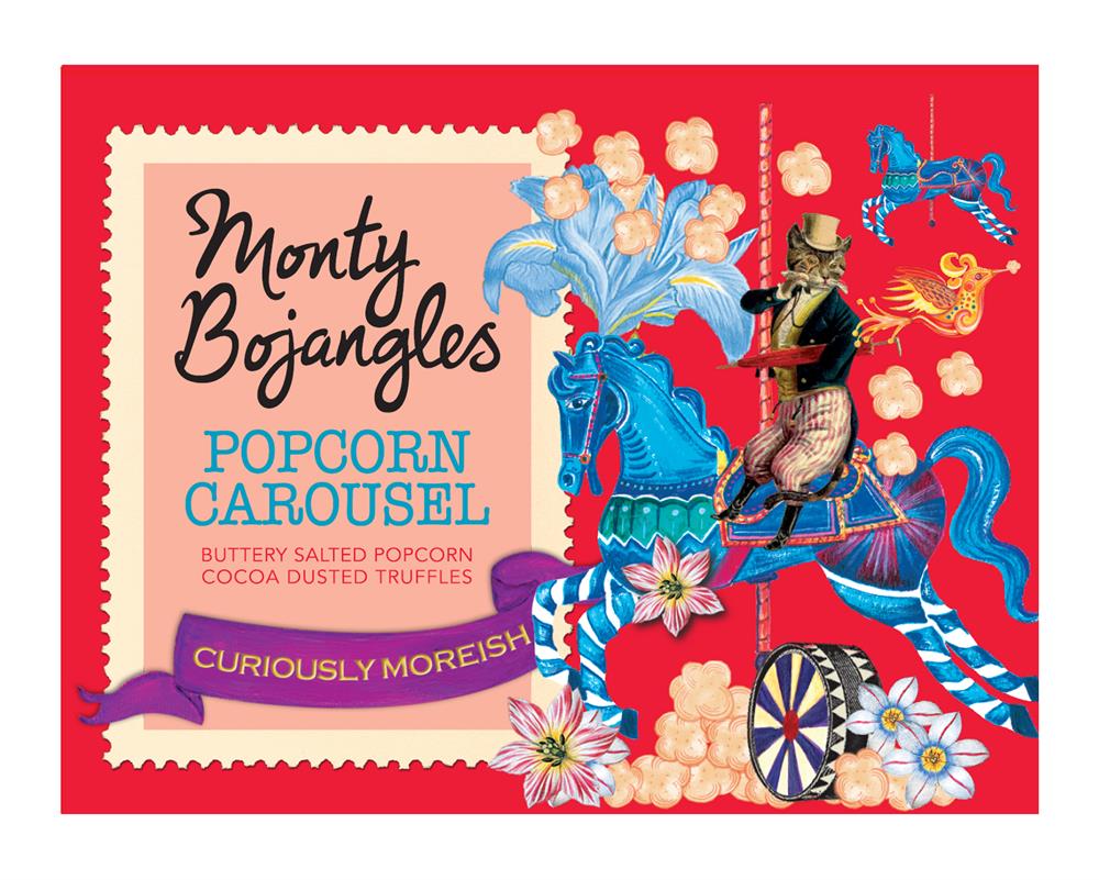 Popcorn Carousel Truffles