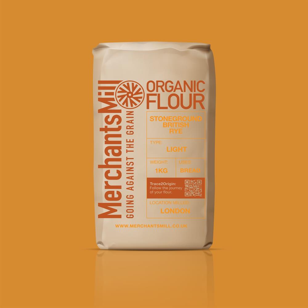 Organic Light Rye Flour (Pack of 5)