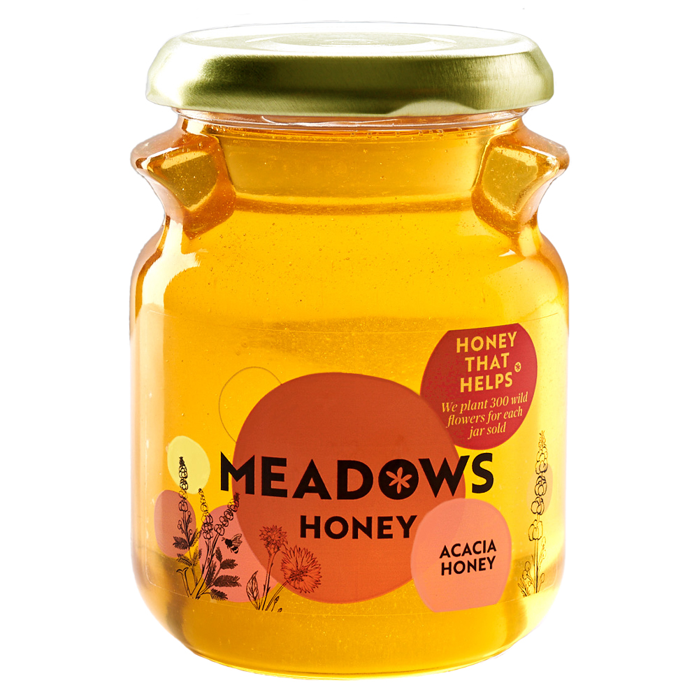 Meadows Acacia Honey (Pack of 4)