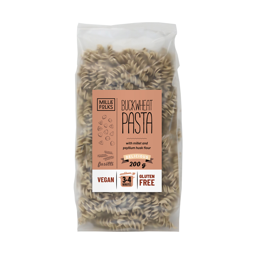 Buckwheat pasta fusilli 200g Gluten freeVegan