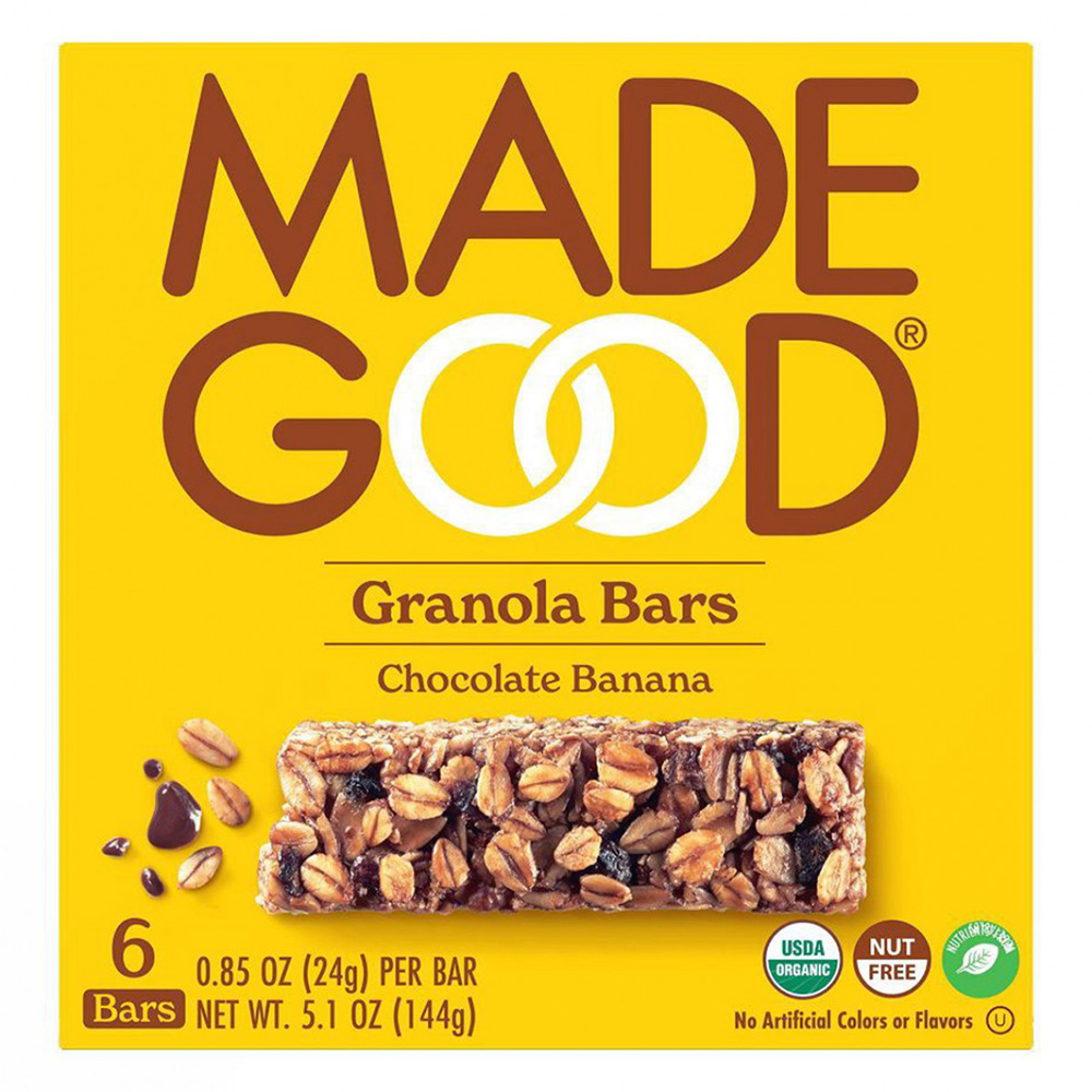 MadeGood Granola Bar Banana