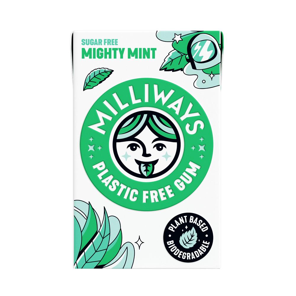 Mighty Mint Chewing Gum (Pack of 12)