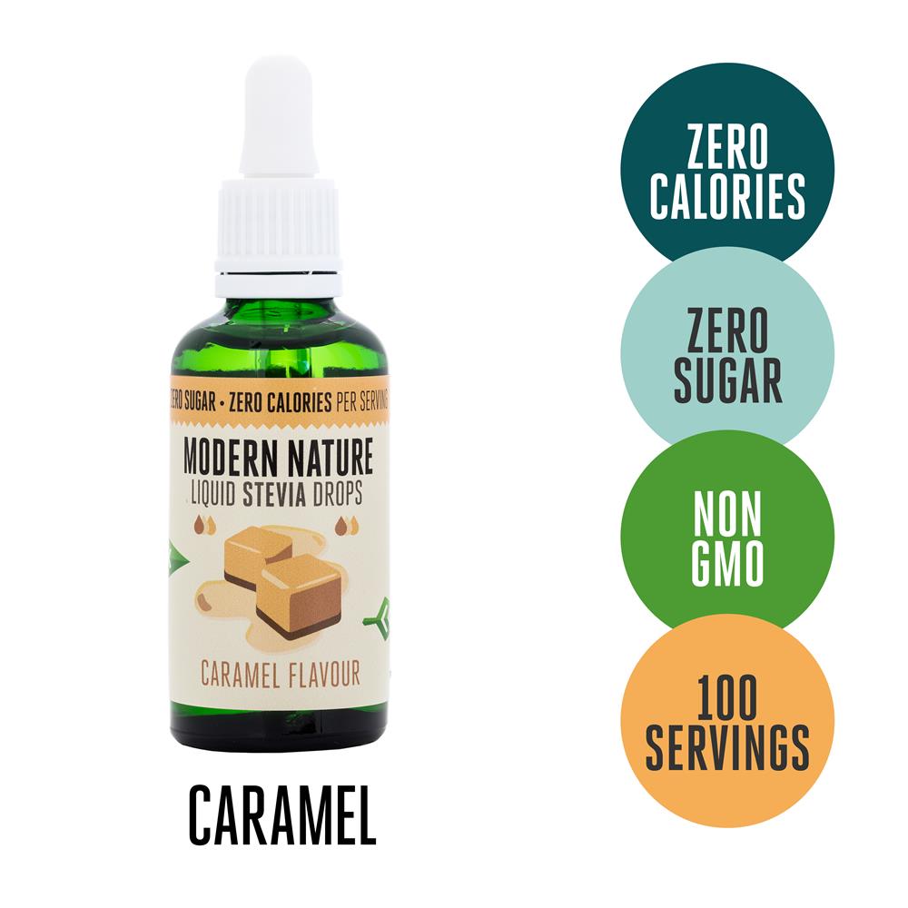 Stevia Drops Caramel Sweetener