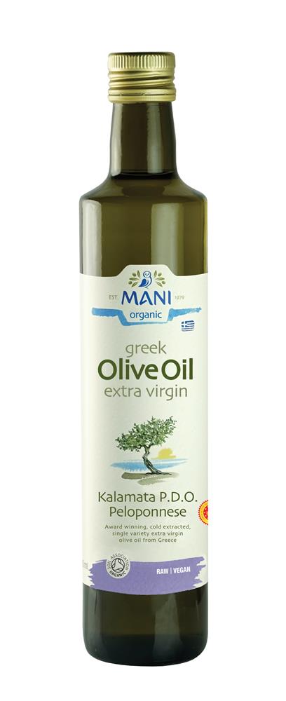 Organic Extra Virgin Olive Oil