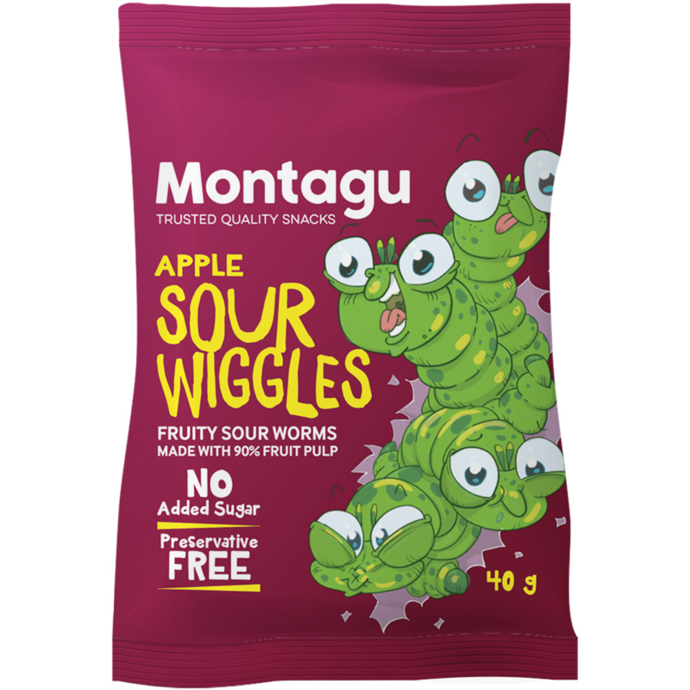 Sour Wiggles Apple 30g