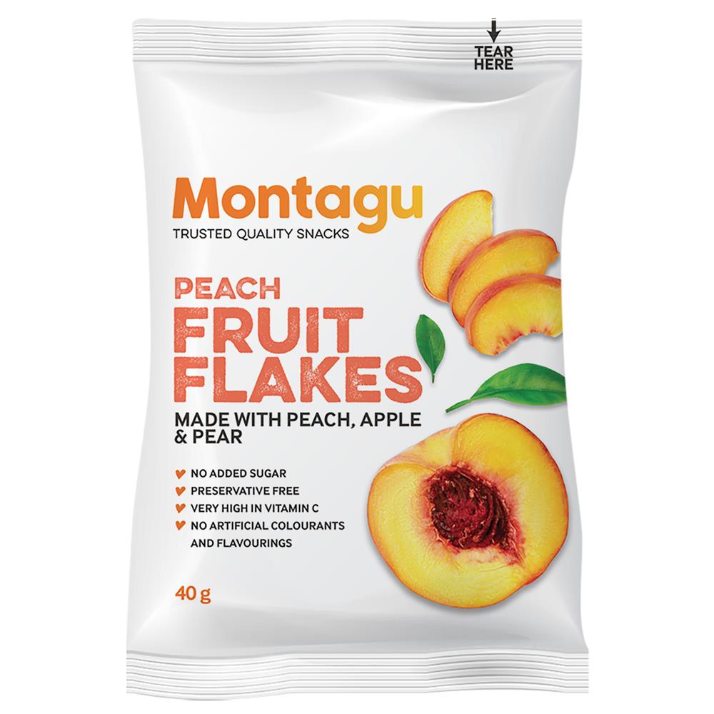 Peach Fruit Flakes (Pack of 5)