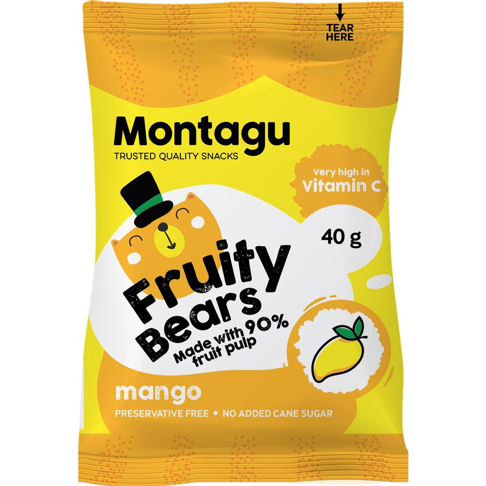 Mango Fruity Bears (Pack of 5)