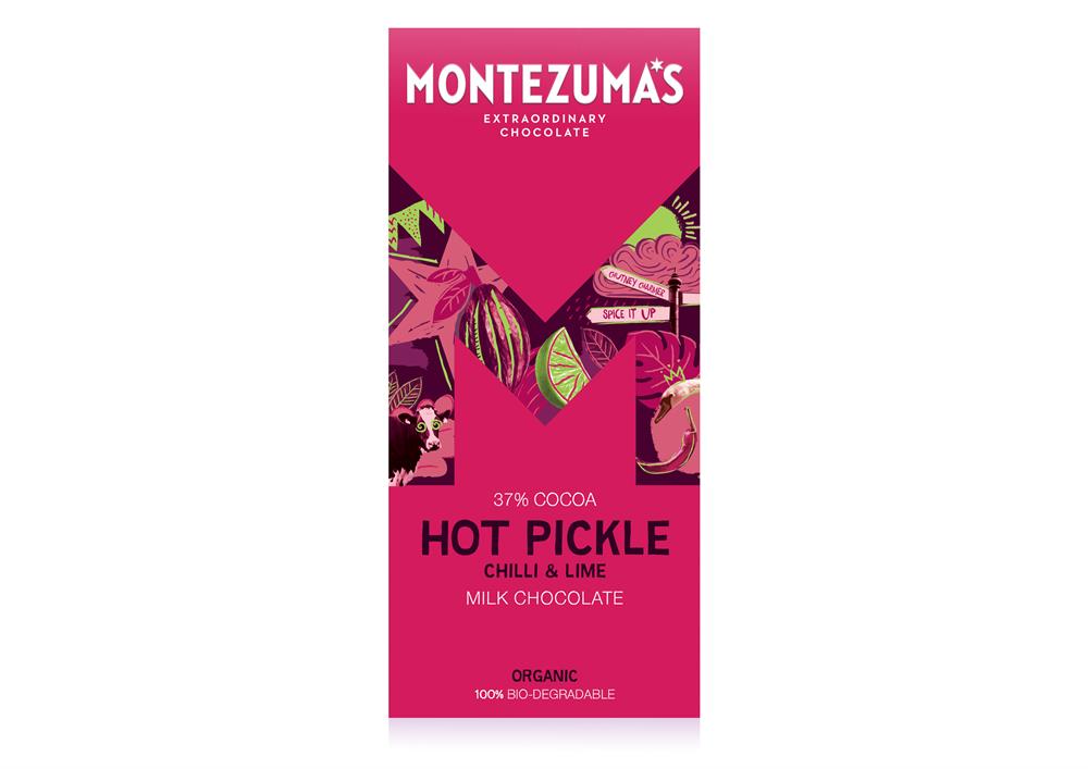 Hot Pickle Milk Chilli & Lime (Pack of 4)
