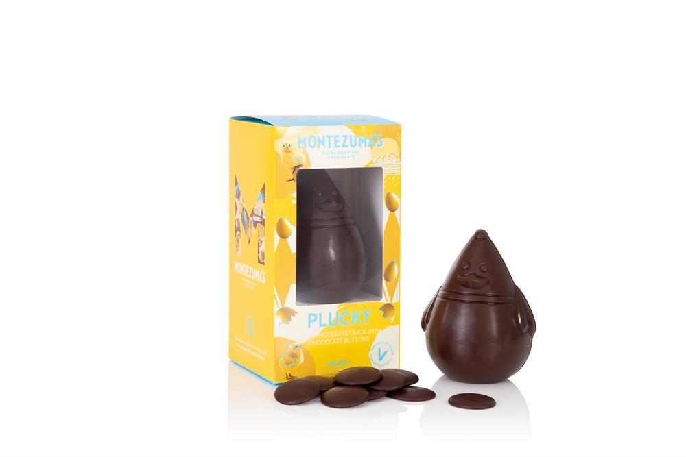 Plucky Dark Chocolate Chick