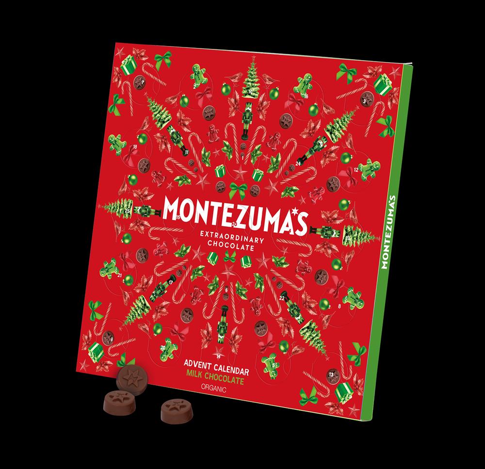 Organic Milk Chocolate Advent Calendar 200g