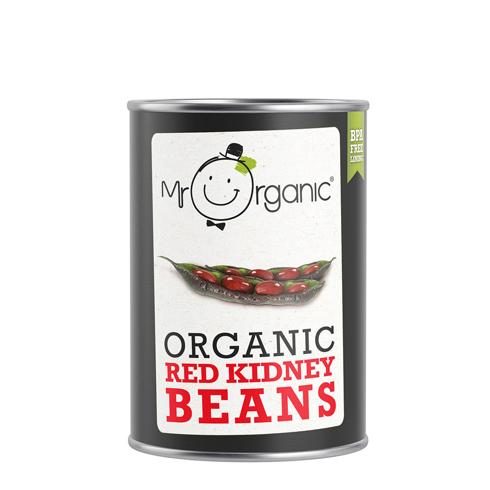 Org Red Kidney Beans Tin
