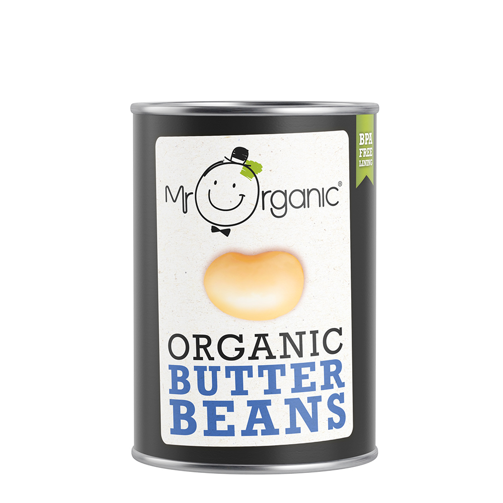 Org Giant White Beans Tin