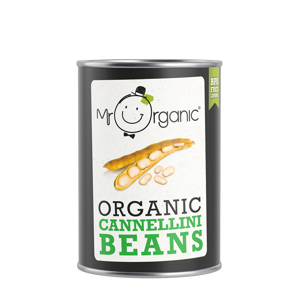 Org Cannellini Beans Tin