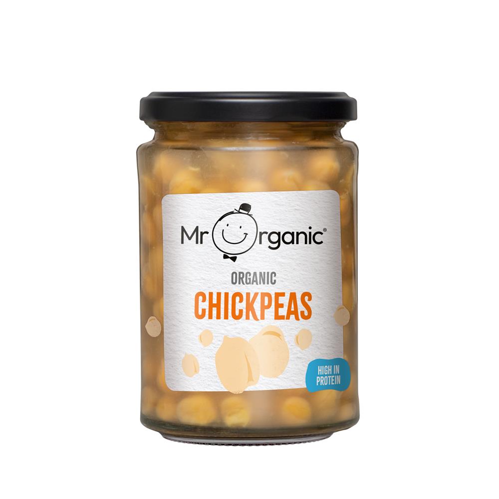 Chickpeas 350g (in glass jar)