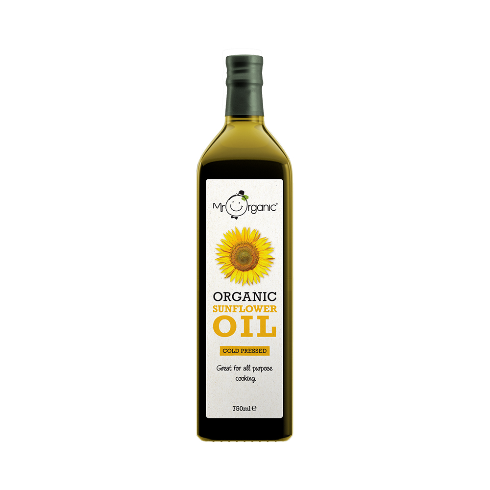 Organic Sunflower Oil 750ml