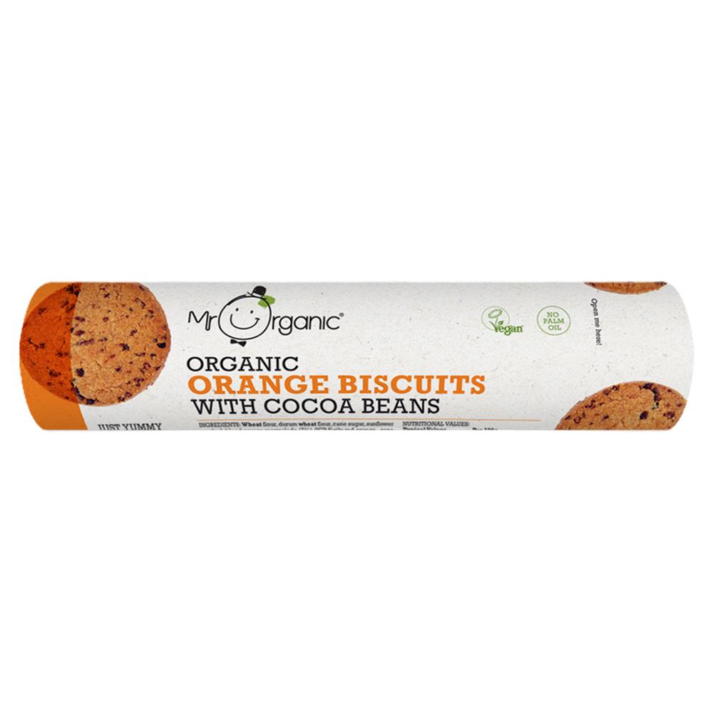 Orange Biscuits & Cocoa beans
