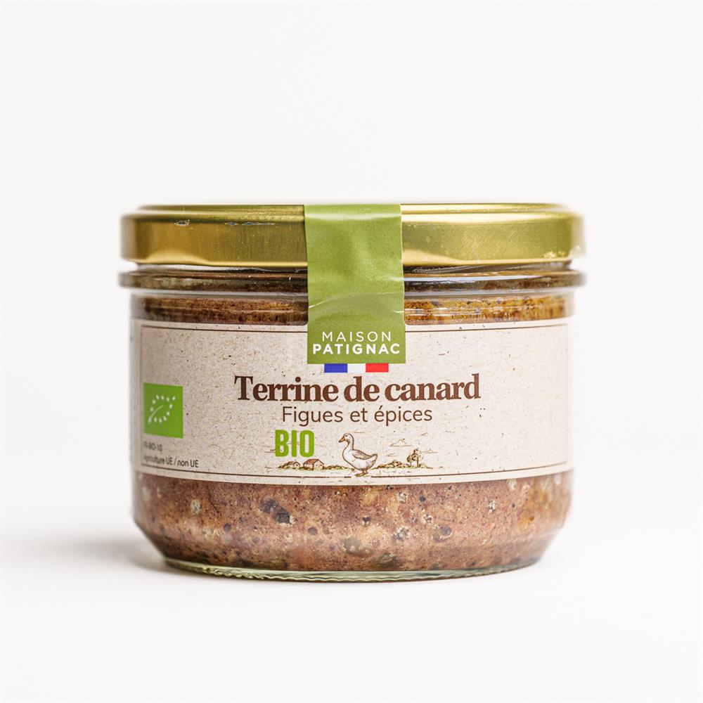 Organic Duck Terrine with Figs