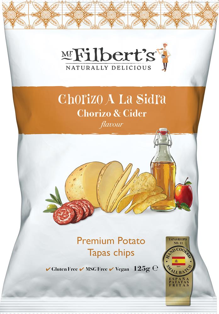 Chorizo and Cider Crisp (Pack of 10)