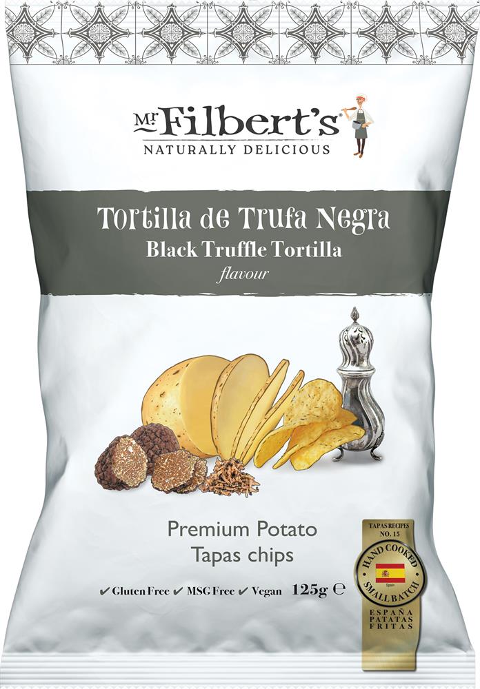 Black Truffle Tortilla Crisps (Pack of 10)